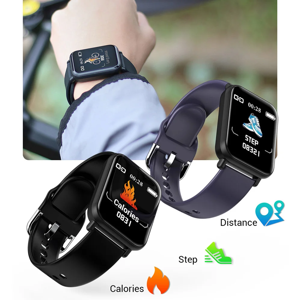 COLMI Smartwatch IP68 водонепроницаемый монитор сердечного ритма и артериального давления для мужчин и женщин фитнес-трекер для Apple IPhone Xiaomi PK B57