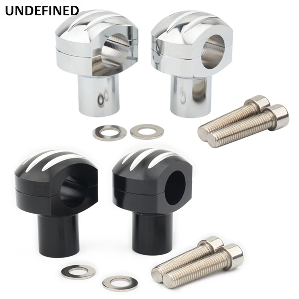 Soporte De Faro Delantero De Motocicleta, Abrazadera De Montaje De 39mm-41mm, Tubo De Horquilla, Soporte De Foco Para Harley, Chopper, Bobber, Cafe Racer