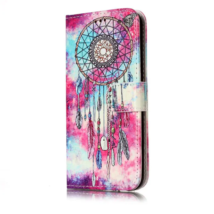 Butterfly Chimes Милый Мрамор Цветы Чехол Для samsung Galaxy A10 A20 A20E A30 A40 A50 A60 A70 S10 S9 S8 плюс роскошный бумажник с отделением для карт для хранения Чехол E01G - Цвет: Butterfly Chimes