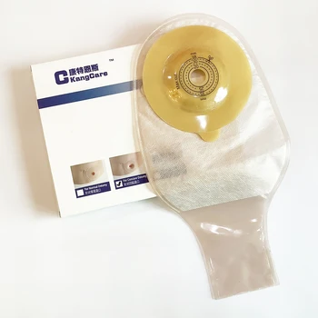 

New Arrival~One-Piece Convexity Colostomy pouch, with clip closure drainage Ostomy Bag, Cut-to Fit for stoma hollow