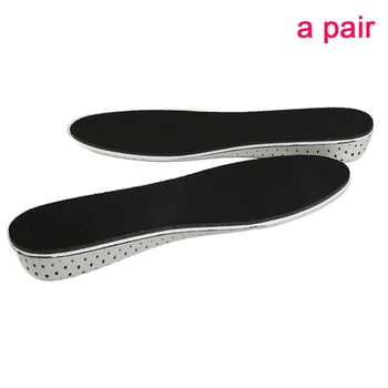 

Men Women Breathable Heel Lifting Massage Memory Foam Height Increase Foot Pads Soft Adults Invisible Insole Inserts Outdoor