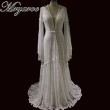 Mryarce свадебные платья в стиле бохо, платье-комбинация для невесты, богемные Свадебные платья с вырезом-капелькой на спине