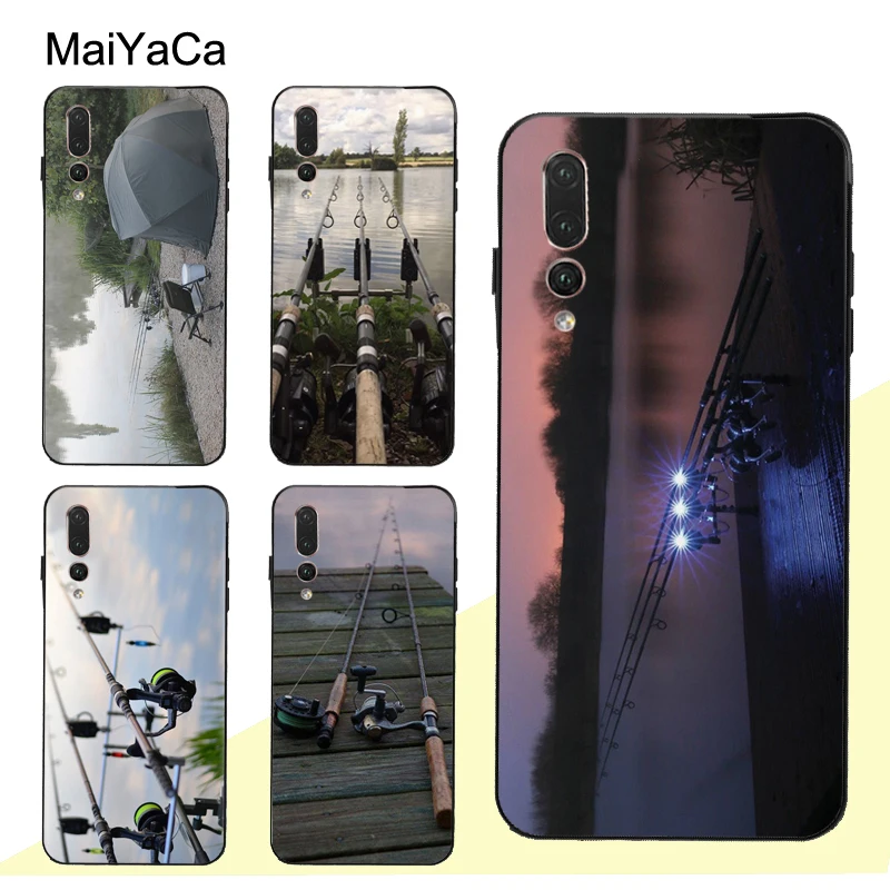 

MaiYaCa CARP FISHING CARP RODS Case For Huawei P30 Pro P10 P20 Mate 10 20 Lite Honor 8X 10 9 Nova 3E 3I Y7 Y9 2019