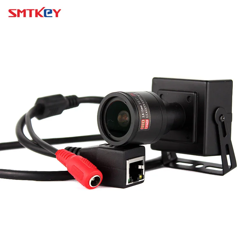 SMTKEY 1080P H.265/h.265+ IP Сетевая камера Onvif 2MP/4MP/5MP в DC 12 В или 48 в POE 2,8-12 мм ручной зум-объектив Мини ip-камера