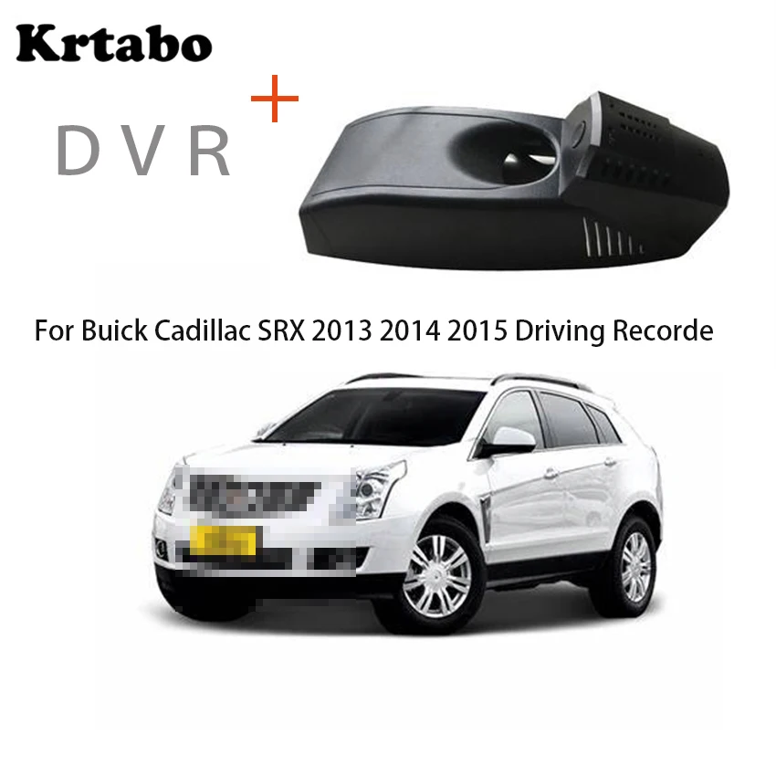 Автомобильный видеорегистратор для Buick Cadillac SRX 2013 2014 2015 с Wi Fi вождения Novatek 96658 HD 1080P