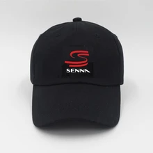 SENNA Racing логотип Винтаж Snapback шляпа черный головной убор одежда