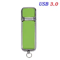 JASTER USB 3,0 с логотипом клиента, кожаный usb флеш-накопитель, металлическая коробка, флешка, 8 ГБ, 32 ГБ, коммерческая карта памяти, 4 ГБ, 16 ГБ, подарок - Цвет: G