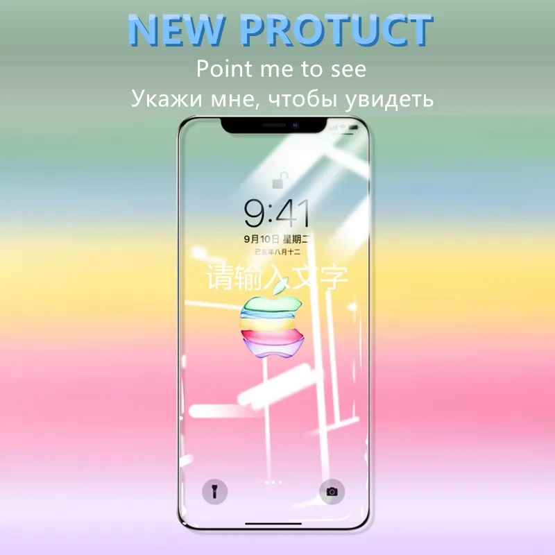 

Anti-Burst Protective Glass On The For iPhone 11 Pro 7 8 6s 6 Plus Tempered Screen Protector Glass For iPhone X XS MAX XR Glass