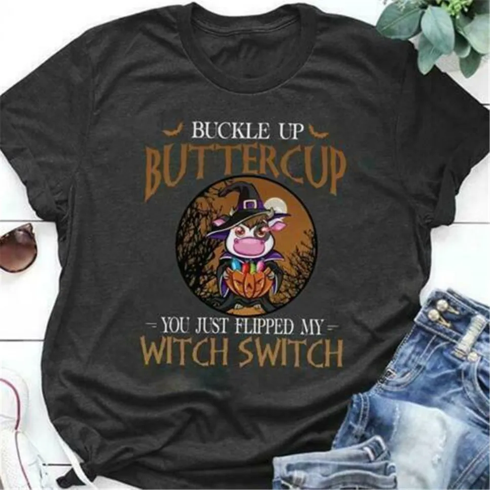 Корова Пряжка вверх Buttercup You просто перевернул мой переключатель ведьмы Мужская