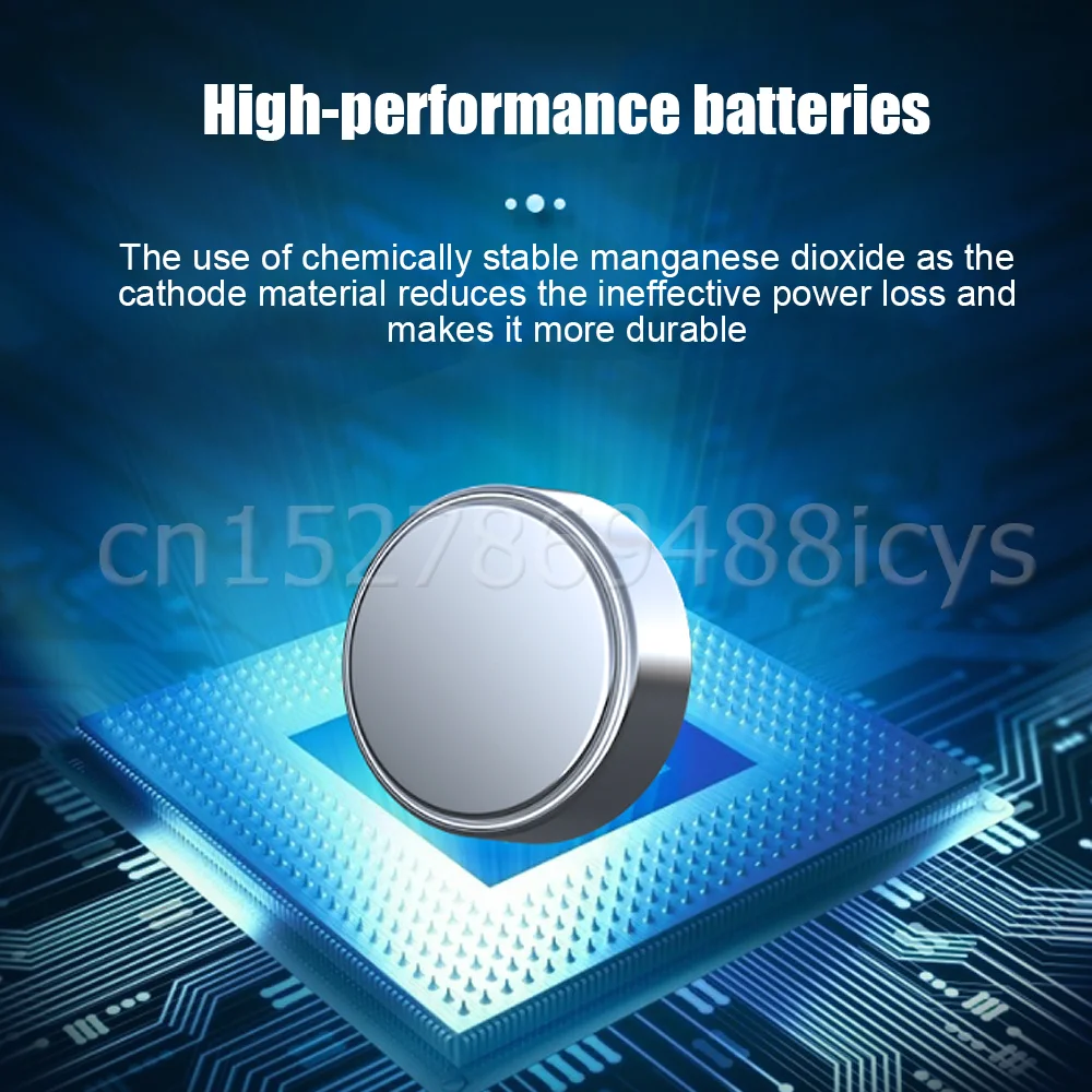 LR44 A76 AG13 357 357A S76E G13 1.5V Alkaline Batteries For Watch LED Light Clock Toy LR1154 SR1154 SR44 GP76 Button Coin Cell lithium coin