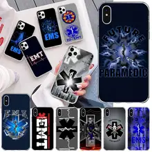 

EMT EMS Medical Rescue Phone Case For iphone 13 12 11 Pro Mini XS Max 8 7 Plus X SE 2020 XR Silicone Soft Cover