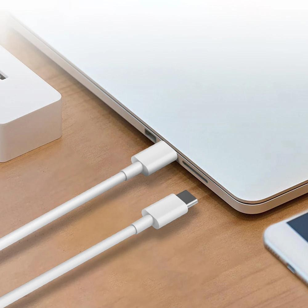 1 м Быстрый кабель для зарядки usb type C к usb type C кабель для samsung xiaomi HUAWEI type-C устройств