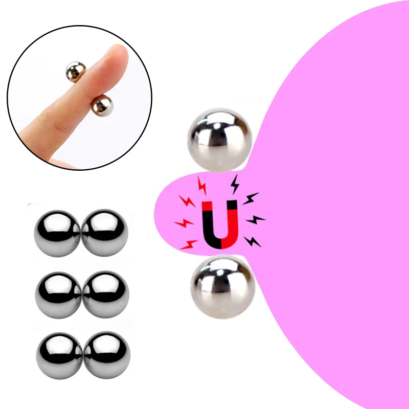 No Vibrator BDSM Bondage Adult Sex Toys For Women Couples Games Ultra Powerful Magnetic Nipple Clamps Orbs Clitoris Stimulator |