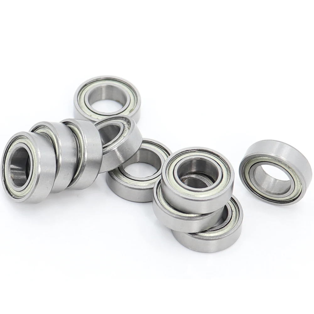 MR137ZZ Bearing 10PCS 7*13*4 mm ABEC-1 Miniature MR137 Z ZZ Ball Bearings L1370ZZ MR137Z 10pcs s695 zz 5x13x4 mm 440c stainless steel bearing s695z 695 z 2rs 695rs 5 13 4 abec 5 rc car miniature ball bearings