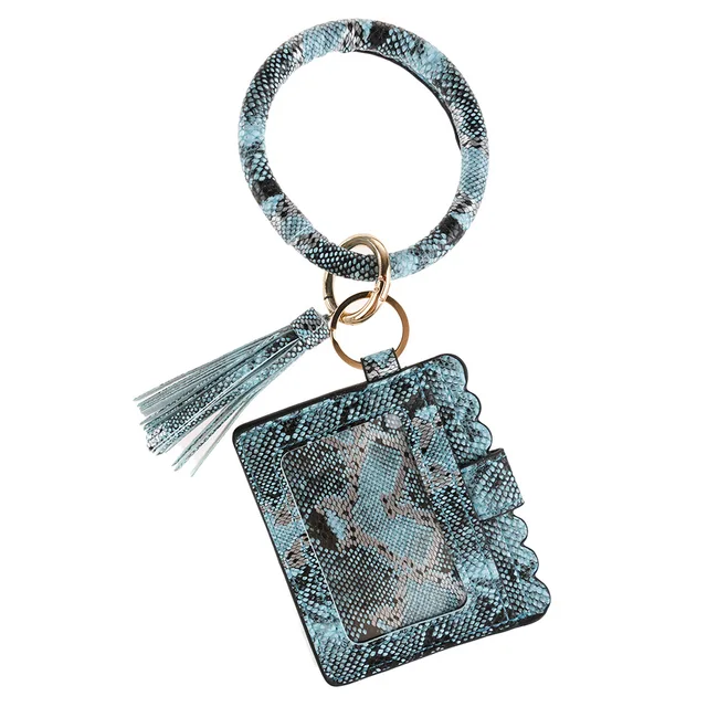 Camo Keychain Wallet/Cardholder with Bangle + Tassel — DazzleBar