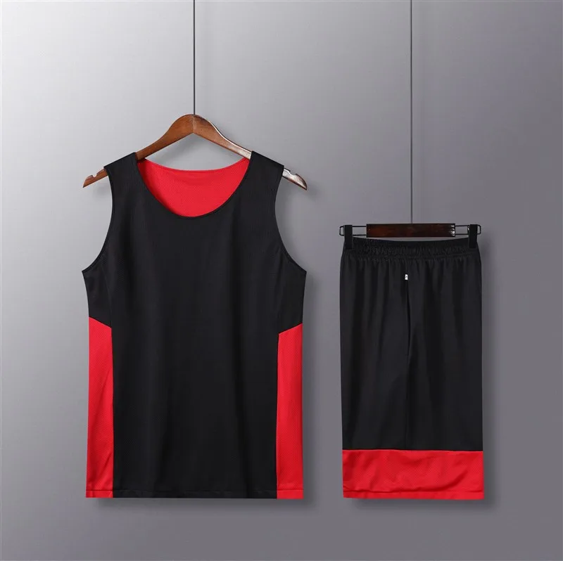 HOWE AO, Мужской Двусторонний комплект, двусторонняя баскетбольная майка, тренировочная футболка+ шорты, Униформа, индивидуальный дизайн