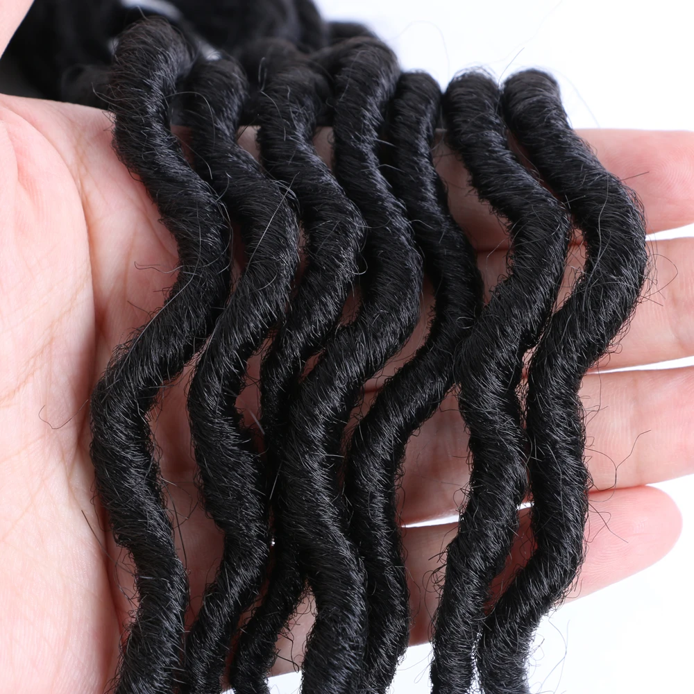 Mtmei волосы 1" Богиня искусственные локоны в стиле Crochet волосы с кудрявыми концами кудрявые искусственные локоны в стиле Crochet волосы расширение синтетические крючком косы