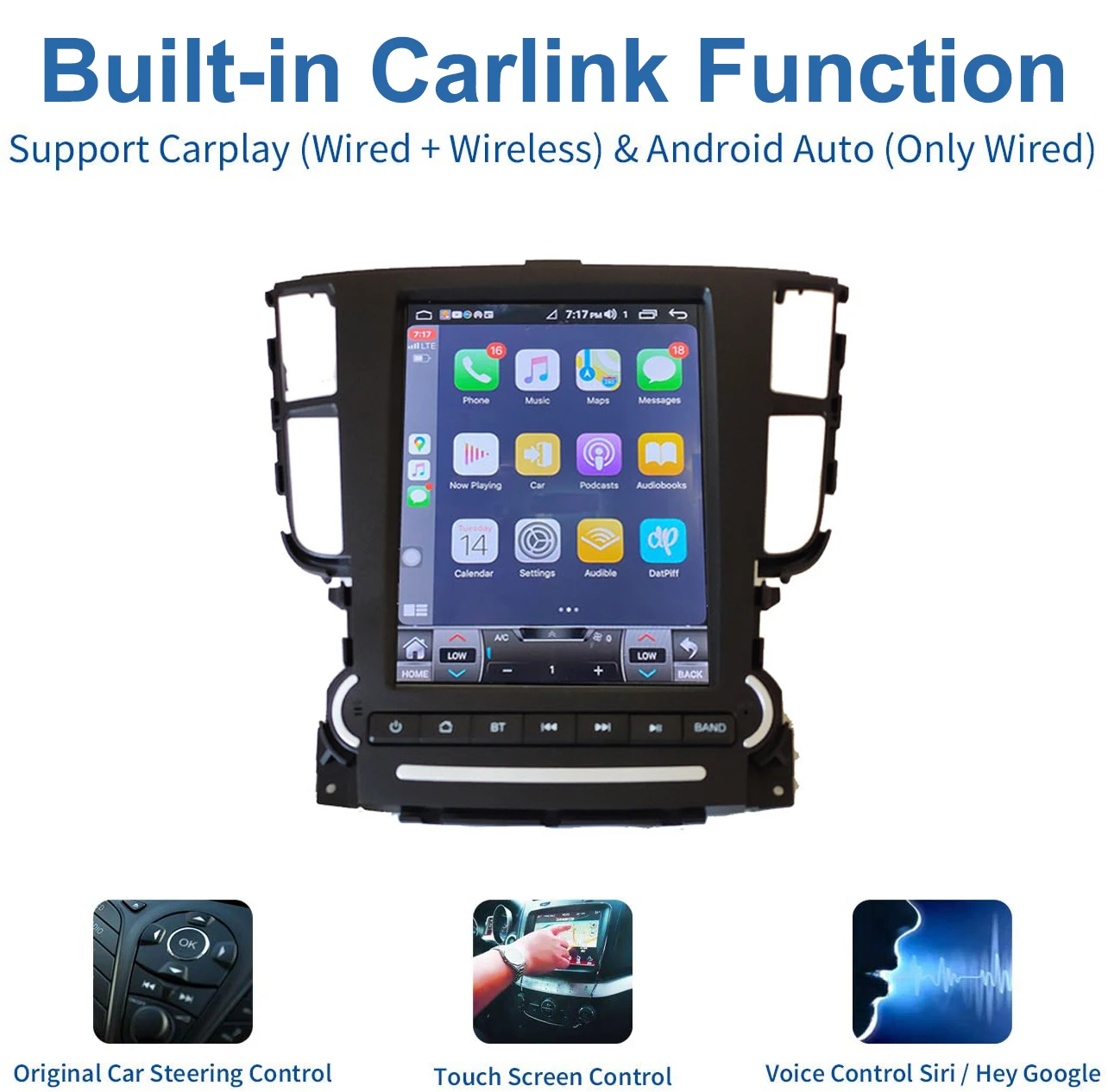 US $570.18 Tesla Touch Screen For Honda Acura TL Android Multimedia Video Player Car Radio Audio GPS Navigation Stereo Unit