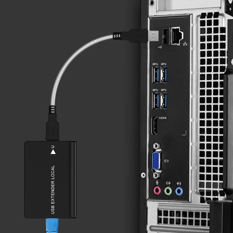 2 шт. удлинитель сигнала Usb Rj45 60 м | Компьютеры и офис