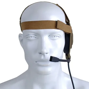 

Z-Tactical Airsoft Bowman Elite II Headset Hunting For Kenwood Wearable Earphone Tactical Pins PTT Pin Military Z-TAC Midland DE