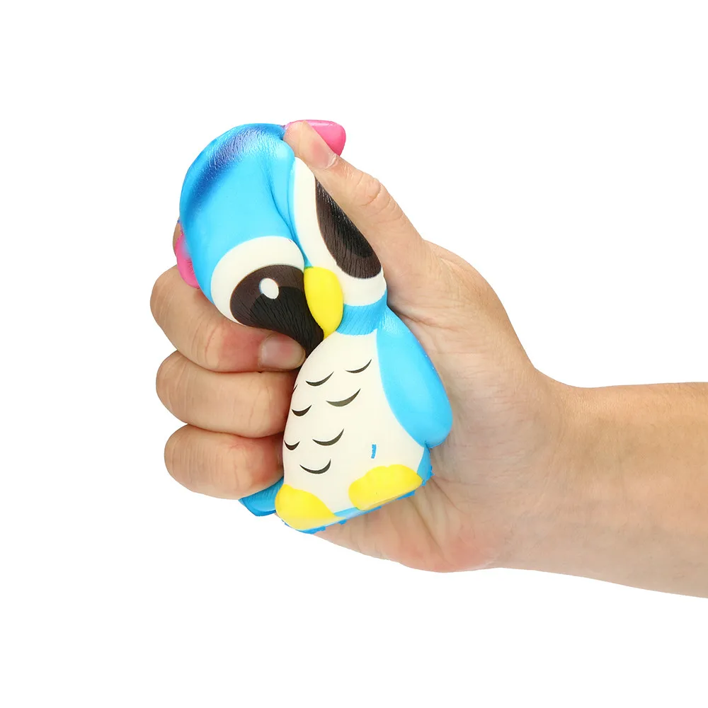 Милая сова сжимающая игрушка для снятия стресса для детей крем ароматизированный медленно поднимающийся детские игрушки антистрессовые нетоксичные чистые детские игрушки новинка