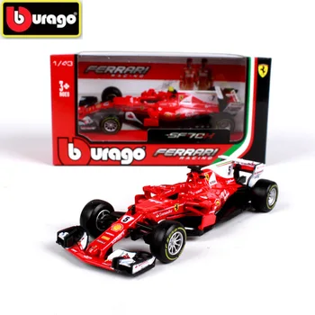 

BBURAGO 1:43 FERRAR,MERED BNZ,RB F1 Formula One Racing Car Simulation Model Collection Memorial Toy Gift Decoration with Box