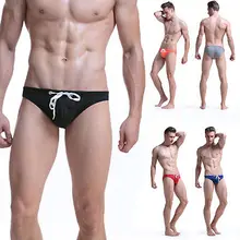 Новинка, крутые мужские пляжные плавки, треугольные Трусы-шорты с однотонным поясом, плавки, Короткие облегающие штаны, одежда для плавания, пляжная одежда, M L XL
