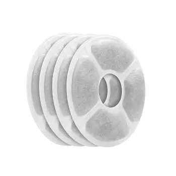 

8/12 Pcs Pet Water Fountain Replacement Dispenser Activated Carbon Cotton Healthy Filter for Cat Dog Drinking Bowl Dish