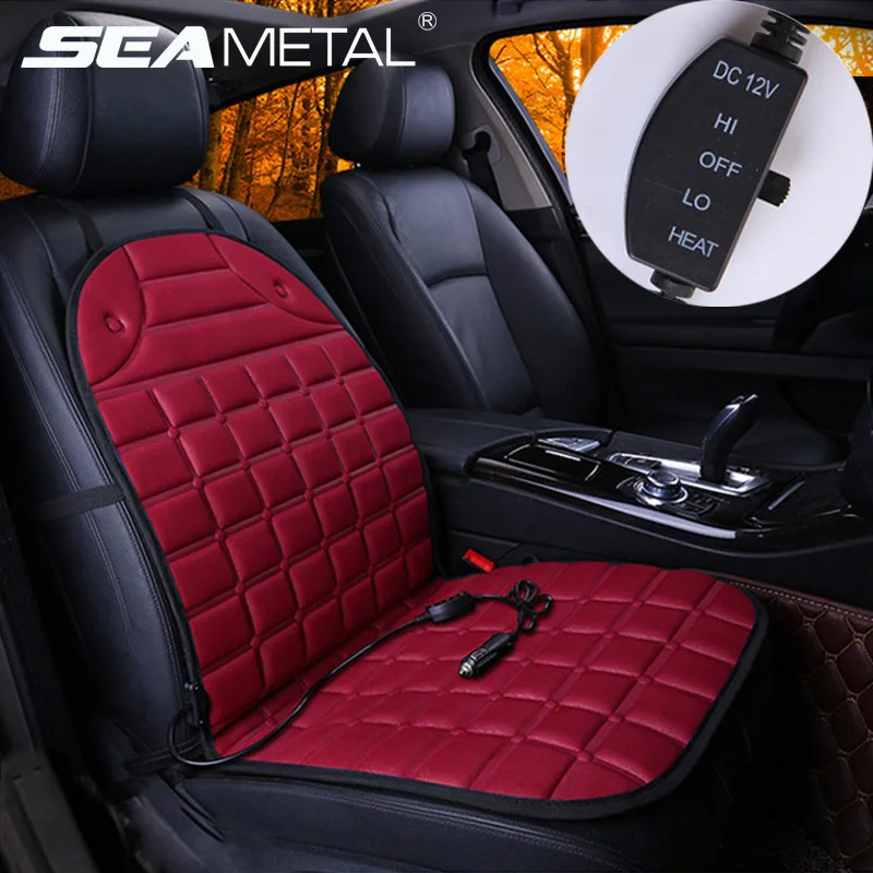 

12V Car Seat Cover Heater Auto Heating Pads Cushion Universal for Autumn Winter Rear Cover Seat Cushion Heating Auto Accessories