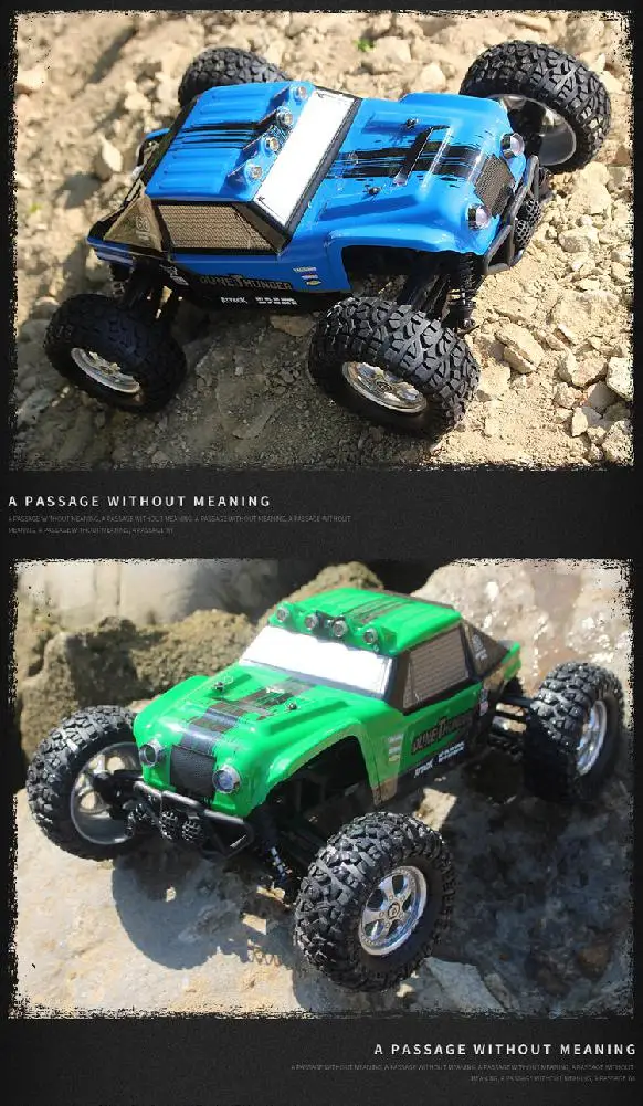 HBX 12889 1:12 4WD 2,4G RC автомобиль Подруливающее устройство Дрифт светодиодный светильник дистанционное управление пустынный грузовик внедорожный
