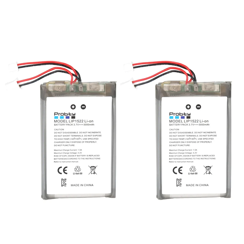 Pcs 3000mAh Bateria Para Sony PS4 2 PS4Pro Controlador Playstation 4 V4 ...