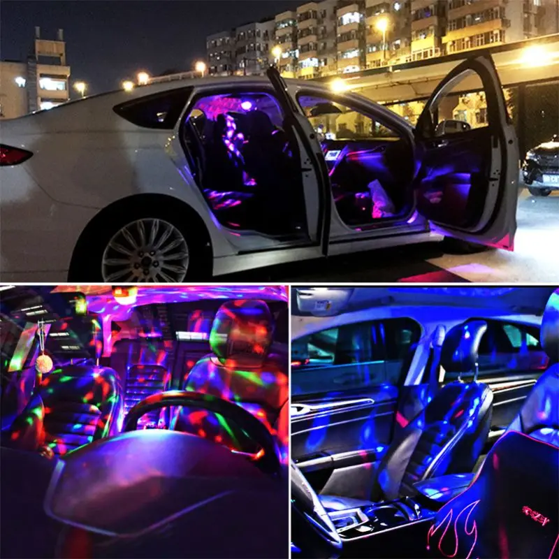 Авто диско DJ сценическое освещение светодиодный RGB лампа с хрустальным шаром лампочка световой шар лазерный проектор лампа Вечерние