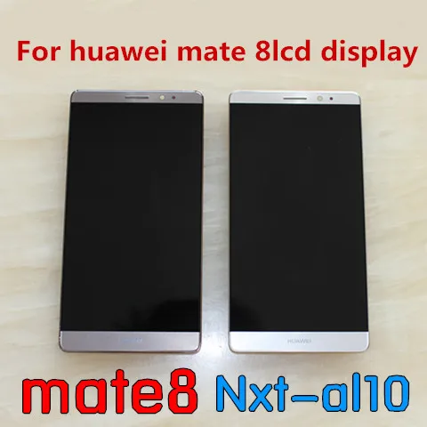 100%tested For huawei Mate 8 Display Replace Touch Screen Digitizer with Frame Replacement NXT-L29 LCD Displa | Мобильные телефоны