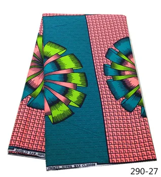 

Free shipping Fashion style Ankara African Wax Fabric Small flowers Ankara Wax Fabric Polyester Sewing Dress Material 290