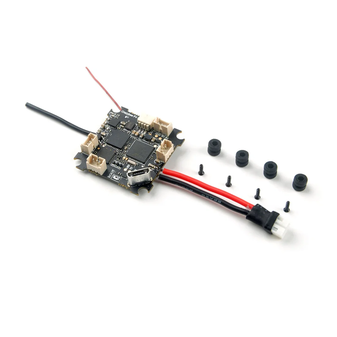 Happymodel Crazybee F4 Lite 1S Контроллер полета со встроенным 5 8G VTX 4 в 1 ESC Frsky/Flysky RX для Mobula 6 Tiny