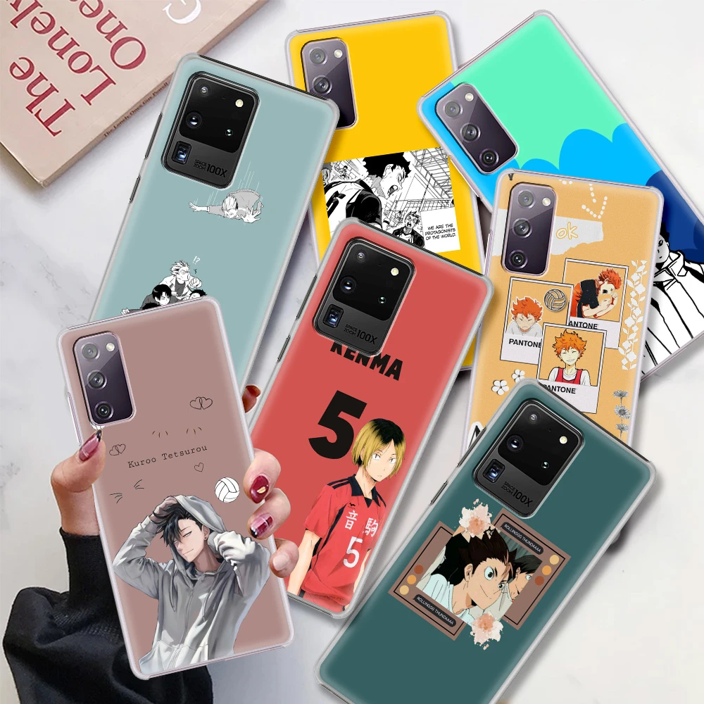 Anime Haikyuu Love Phone Bumper Case For Samsung Galaxy S21 Ultra S Fe 5g S10e S10 S9 S8 Plus S Plus Shell Cover Coque Funda Phone Case Covers Aliexpress