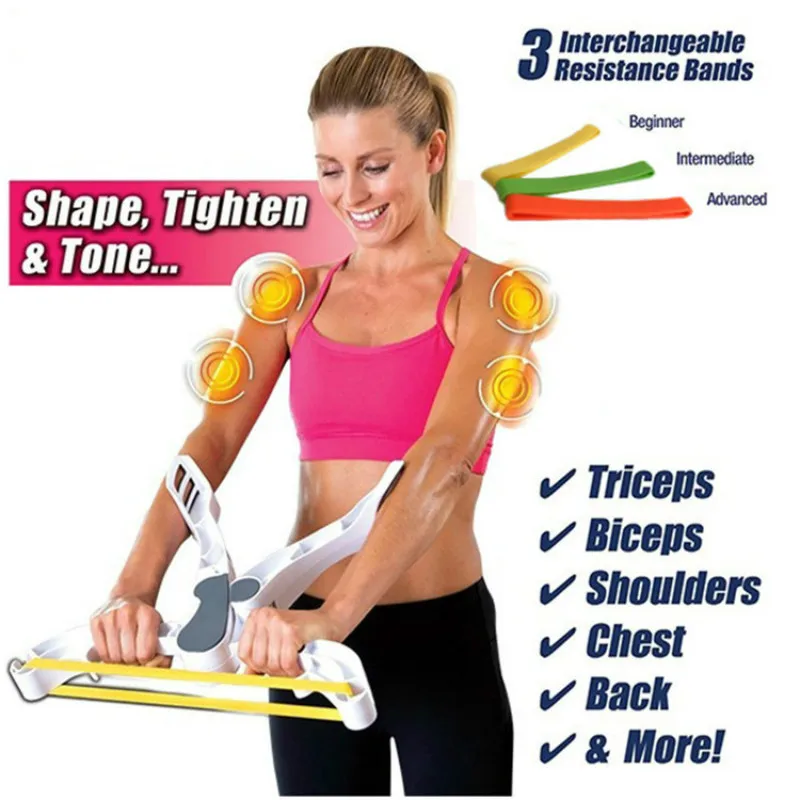 

New Adult Wonder Arms Exercise Arm Triceps Chest Shoulder Back Muscle Workout Machine Training Fitness Equipment A