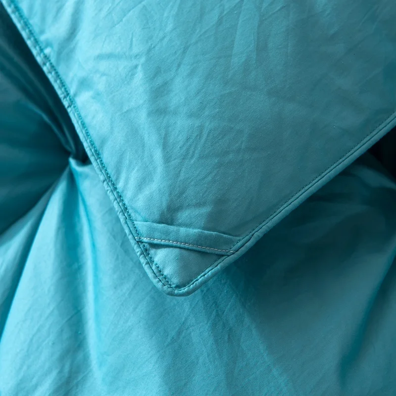 TUTUBIRD Синяя Утка/гусиный пух хлеб пуховое одеяло роскошное зимнее теплое одеяло стеганое одеяло 2,7~ 4,2 кг наполнитель Твин Королева Король Размер
