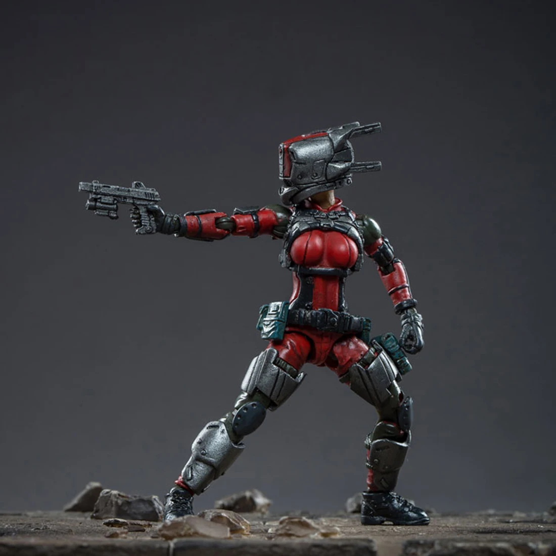 1:24 DIY съемная модель Mecha Солдат модель Строительная игрушка с высокой степенью снижения-Марс цианин