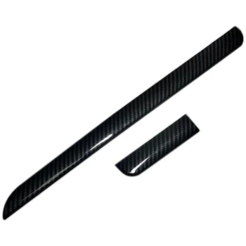 

for Subaru XV 2012-2017 ABS Carbon Fiber Grain Central Control Dashboard Instrument Cover Trims Strips Accessories