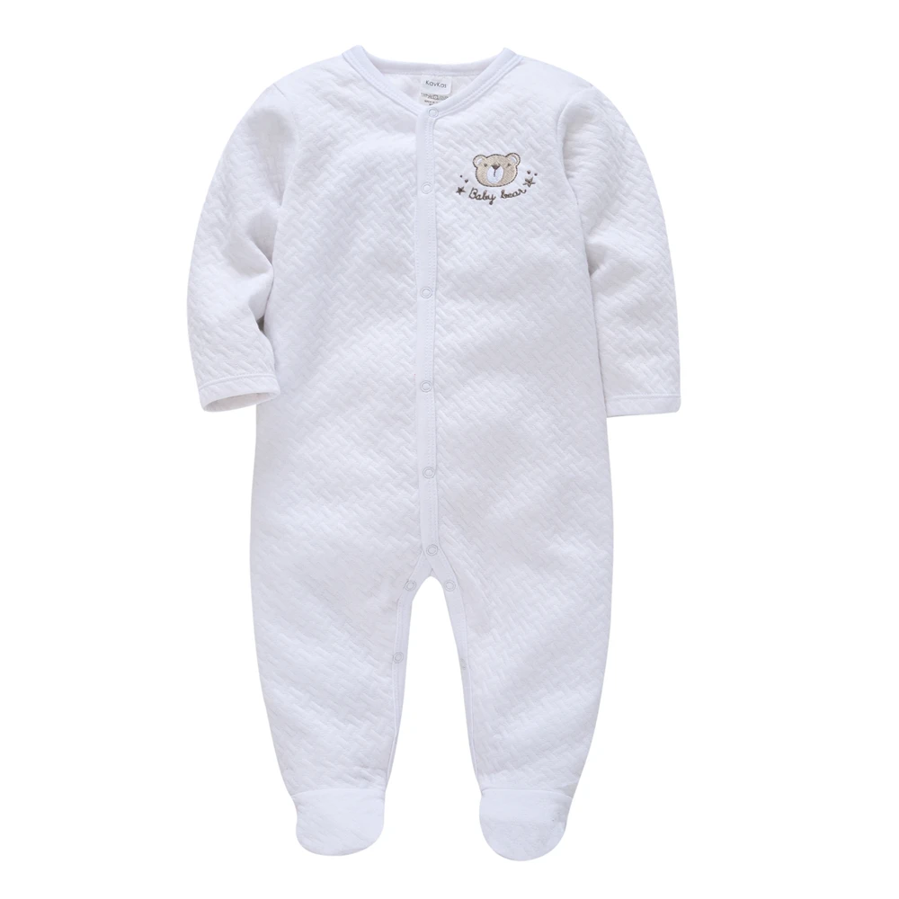 Осенняя одежда для маленьких девочек Roupas Bebe De хлопковый комбинезон