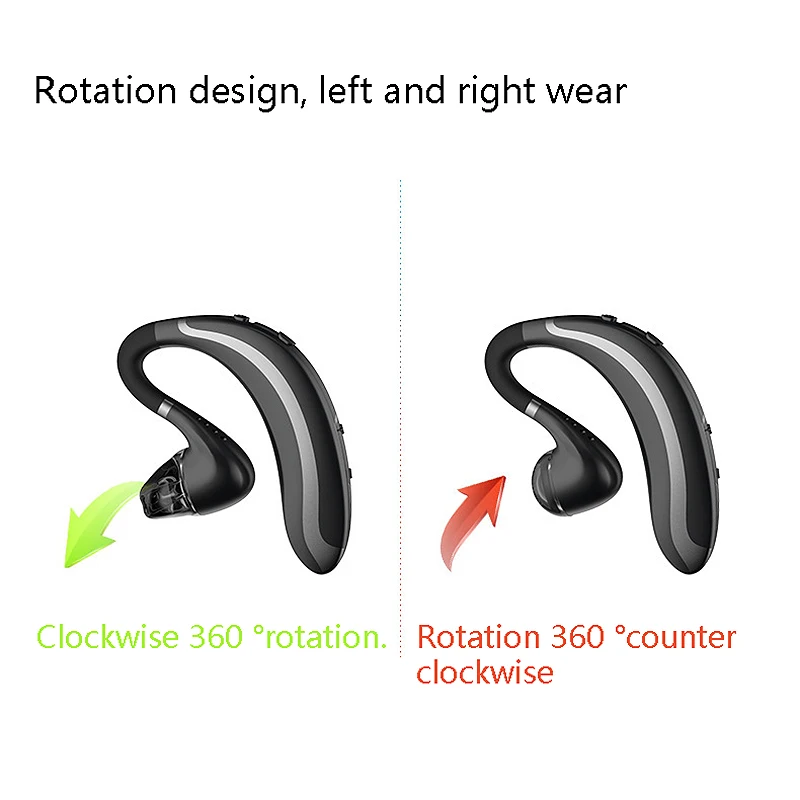 Over Ear Fast Charging Wireless TWS Bluetooth Headset for Business People Smart Noise Canceling Headset