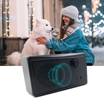 

Mini Pet Bark Control Device Outdoor -Barking Ultrasonic Deterrent Bark Stop Barking Controler Sonic Silencer