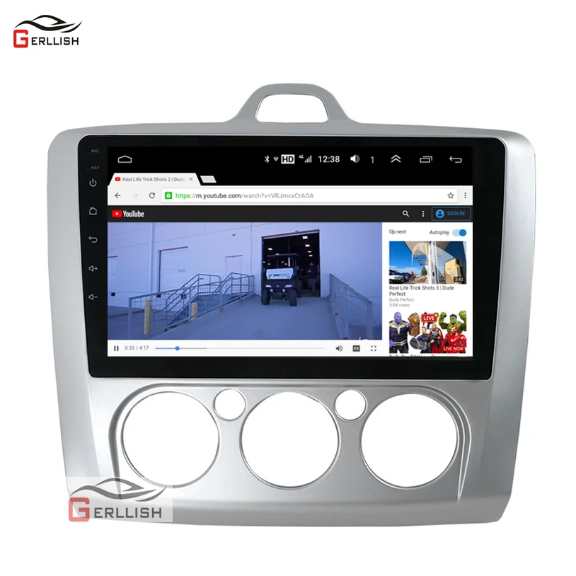 Автомобильный dvd-плеер на основе Android для ford focus 2007-2011 Мультимедиа Аудио Стерео gps навигация - Цвет: 1GB RAM 16GB ROM