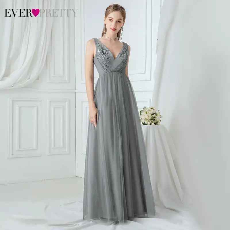 Ever pretty grey dress Clearance
