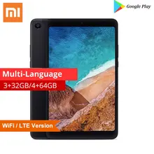 Xiaomi mi Pad 4 mi Pad 4 8 дюймов планшет Snapdragon 660 Восьмиядерный 32 ГБ/64 Гб 1920X1200 FHD 13,0 МП+ 5,0 МП AI Face ID планшет Android
