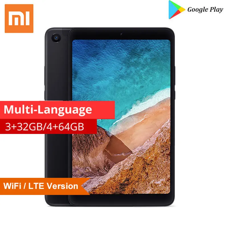 Xiaomi mi Pad 4 8 дюймов планшет Snapdragon 660 Octa Core 3 64 Гб 1920X1200 FHD 13 0 МП + 5 AI Face ID Android |