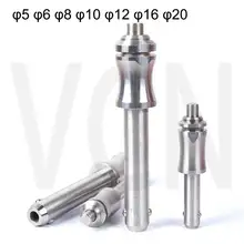 VCN113 Quick release pins / Ball lock pins /BLPI Pin Dia 5/6/8/10/12/16mm,button type Self locking stainless steel release pins