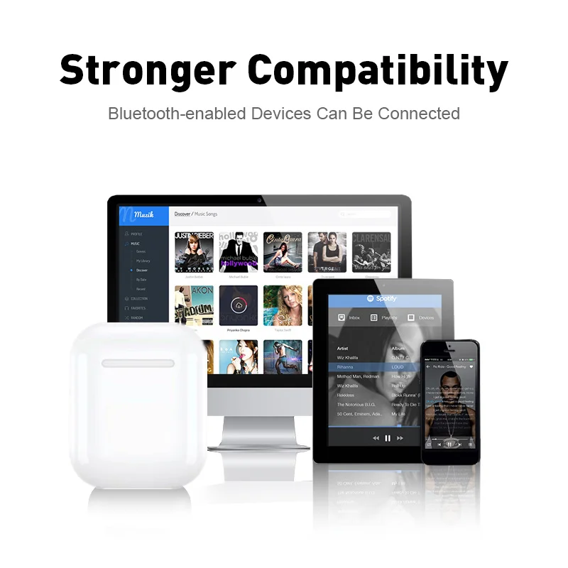 I30 TWS всплывающее окно Air1 копия Размеры 1:1 Bluetooth 5,0 Беспроводной бас гарнитура наушники PK W1 H1Chip i10 TWS i12 TWS i100 i500 i1000