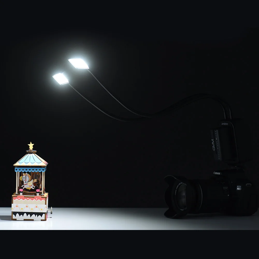 Andore макро кольцевой светильник-вспышка лампа Speedlite светильник s для Panasonic Canon Nikon Olympus sony Fujifilm Pentax DSLR камера видеокамера
